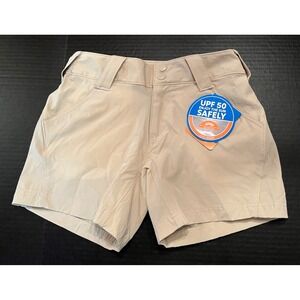 NWT Columbia Woman's PFG Performance Fishing Gear Shorts 5" Inseam UPF 50 Size 2